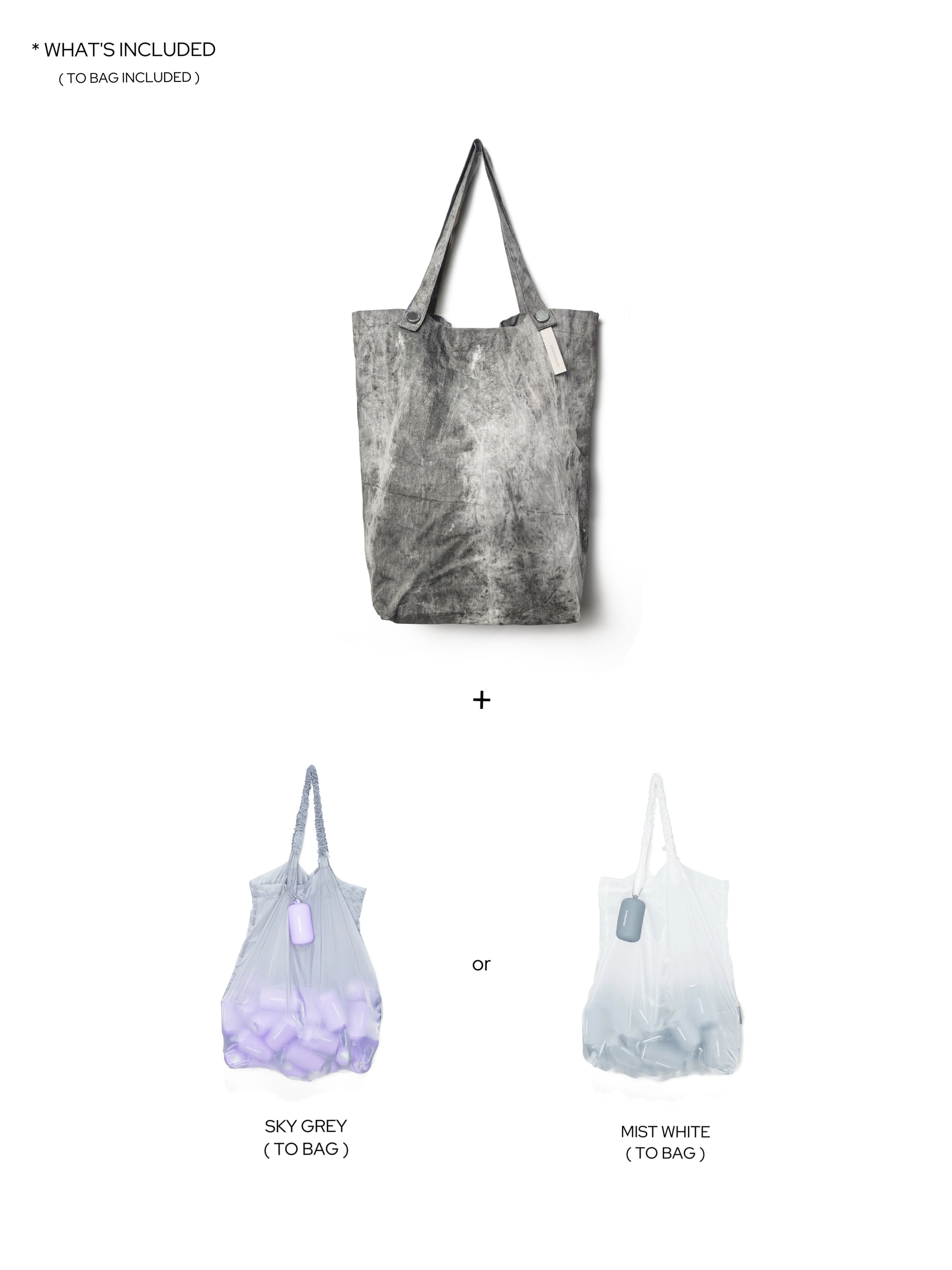 TE BAG Dust Silver [ Included TO BAG ]