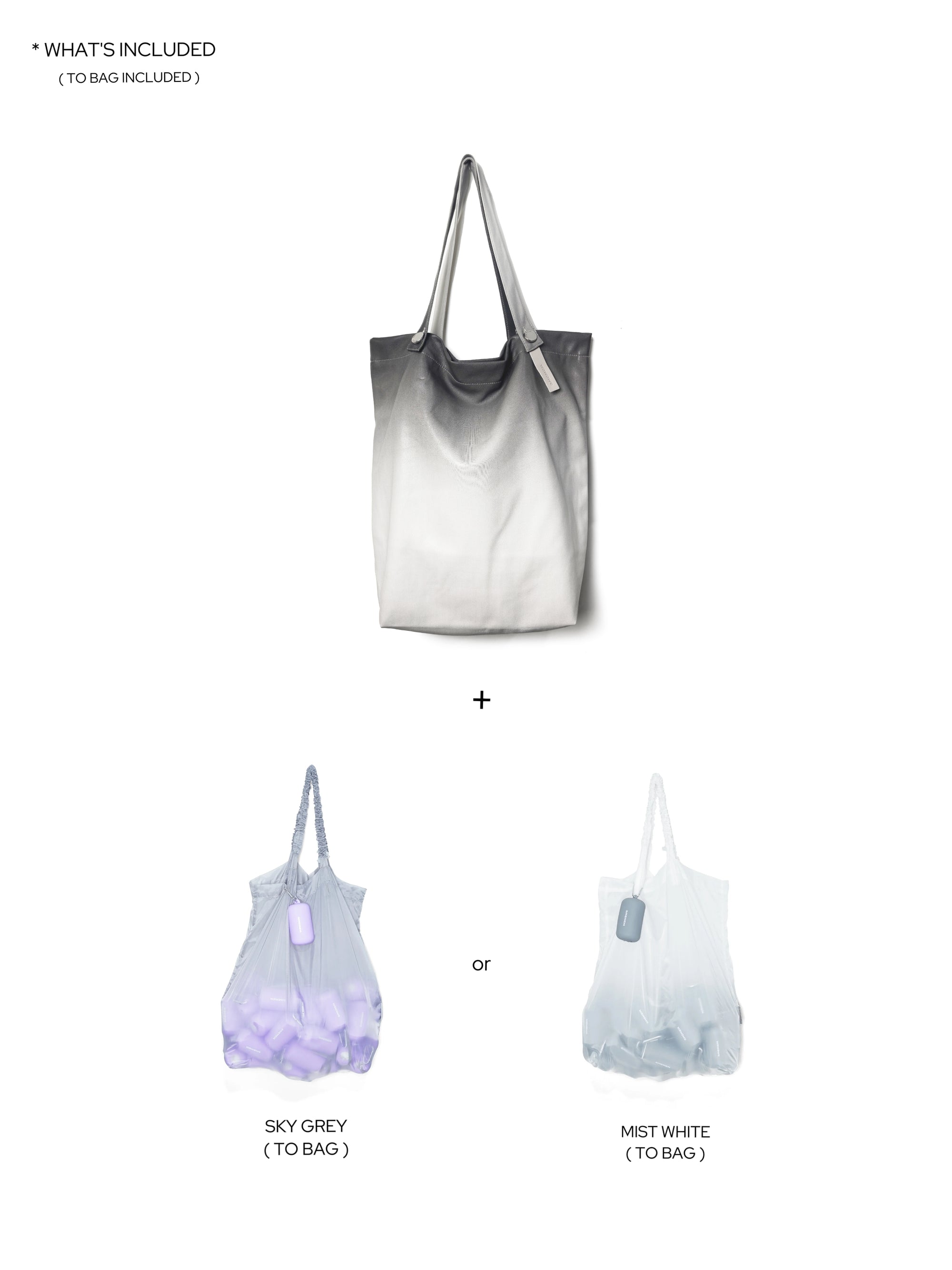 TE BAG Fade Grey [ Included TO BAG ]