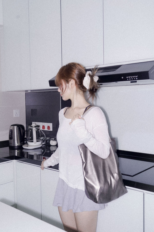 TE BAG Pearl Silver