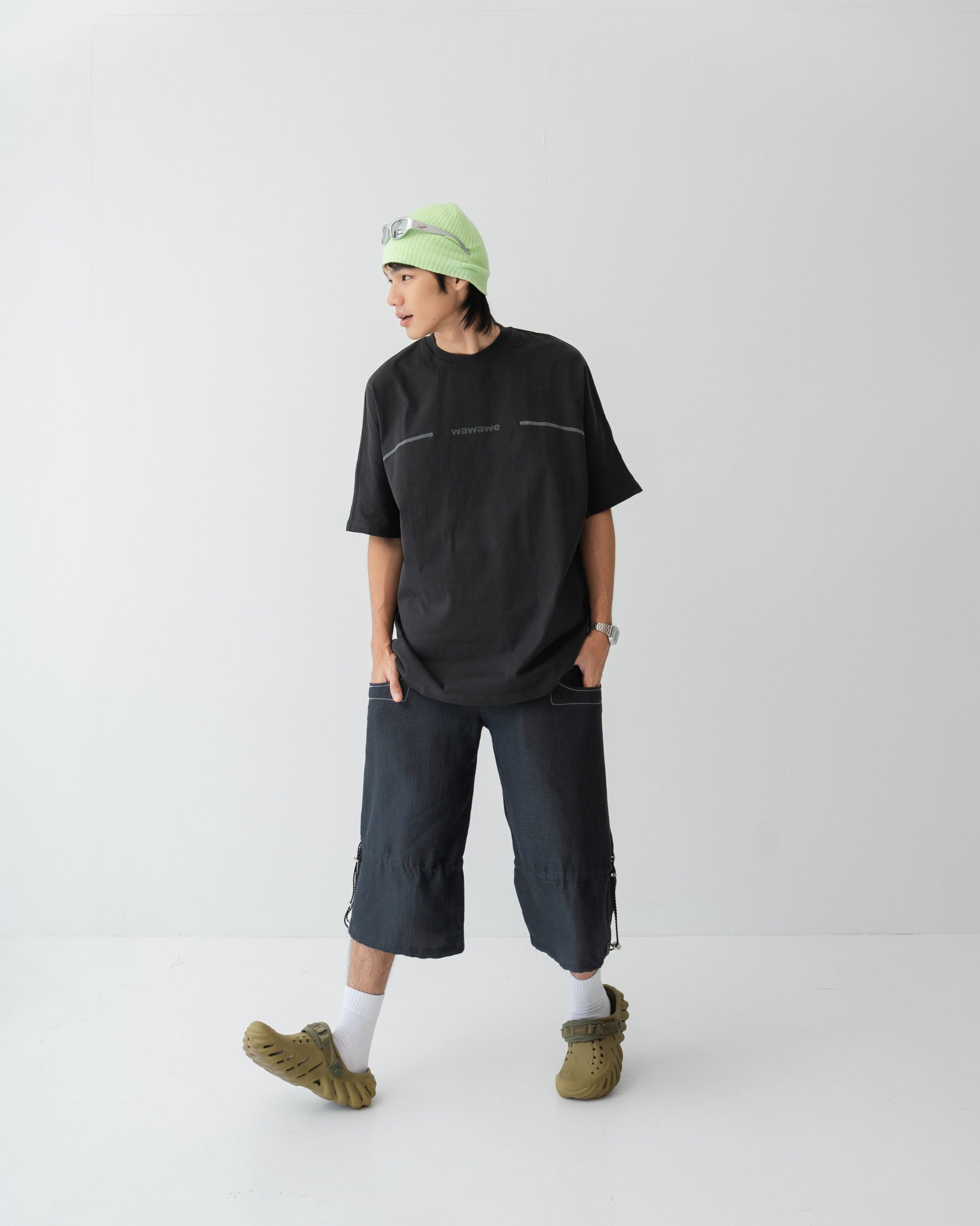 017 Black Basic Tee