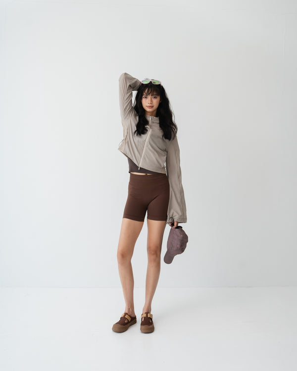 003 Female Mist Jacket · Beige