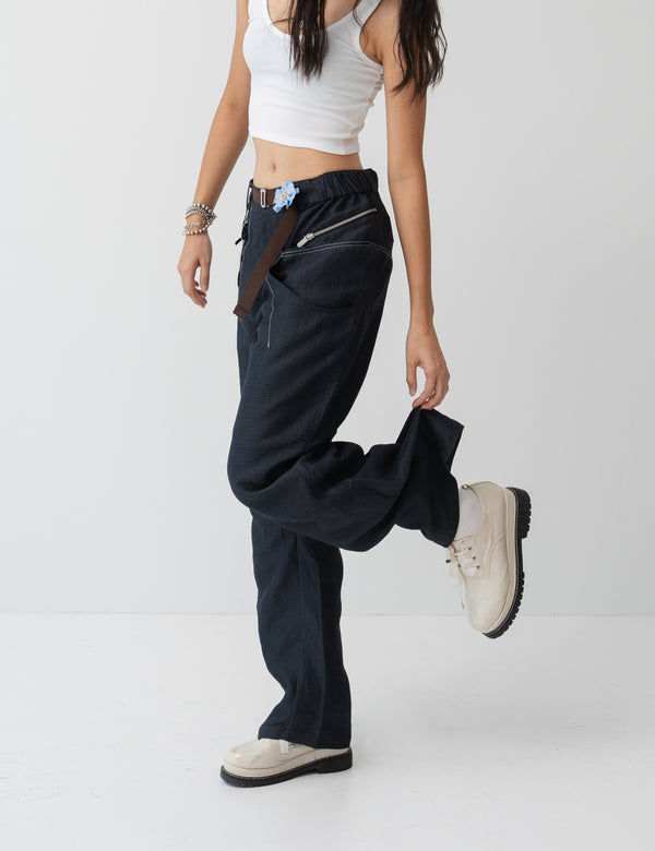 014 Ease Pants · Dark Blue