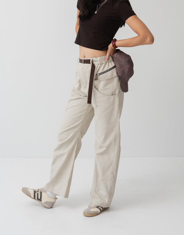 013 Ease Pants · White