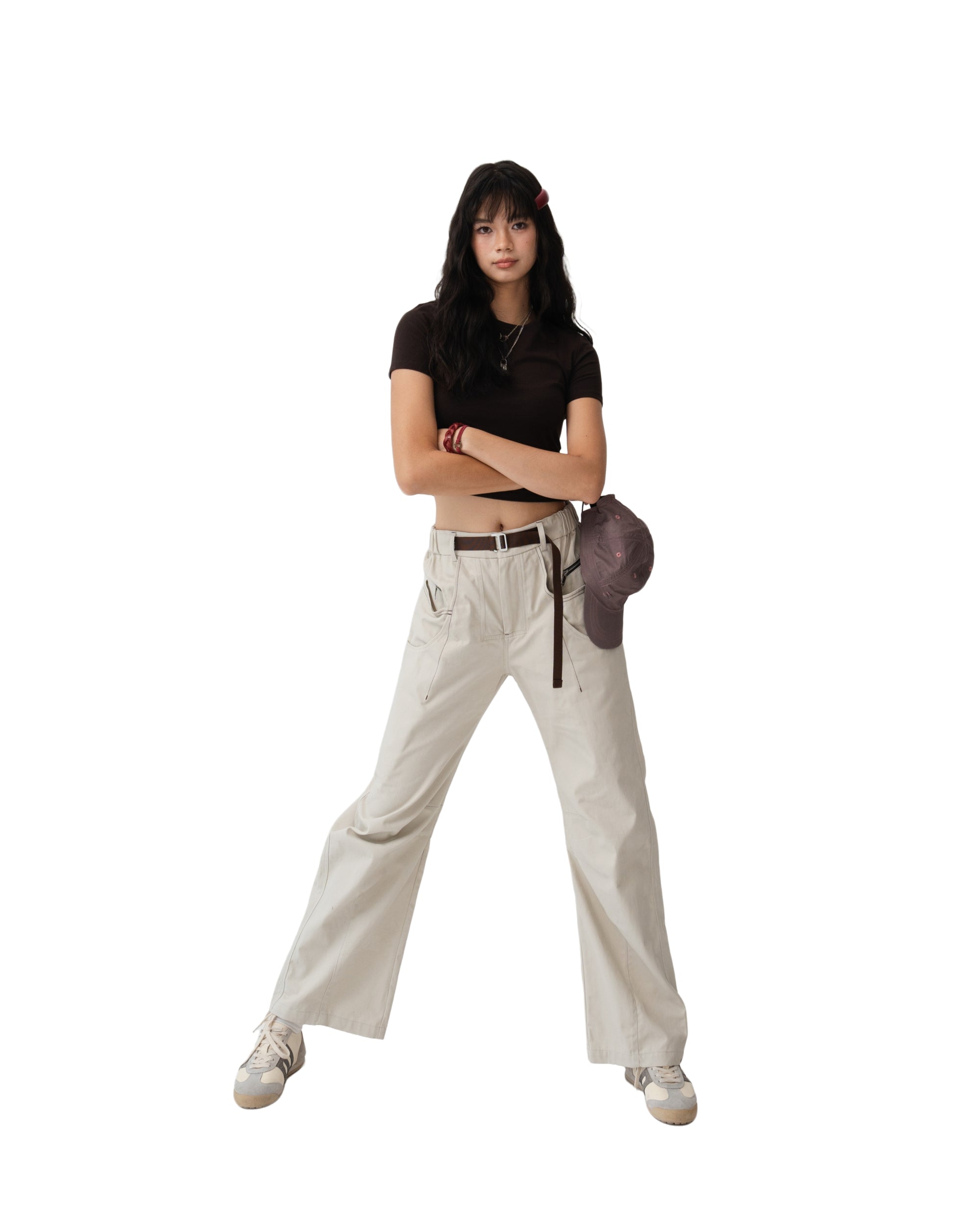 013 Ease Pants · White