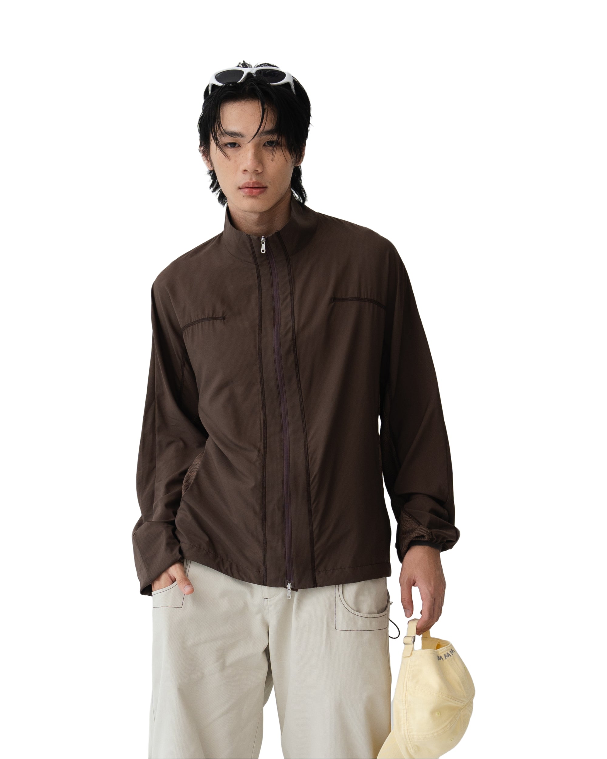 002 Male Mist Jacket · Brown