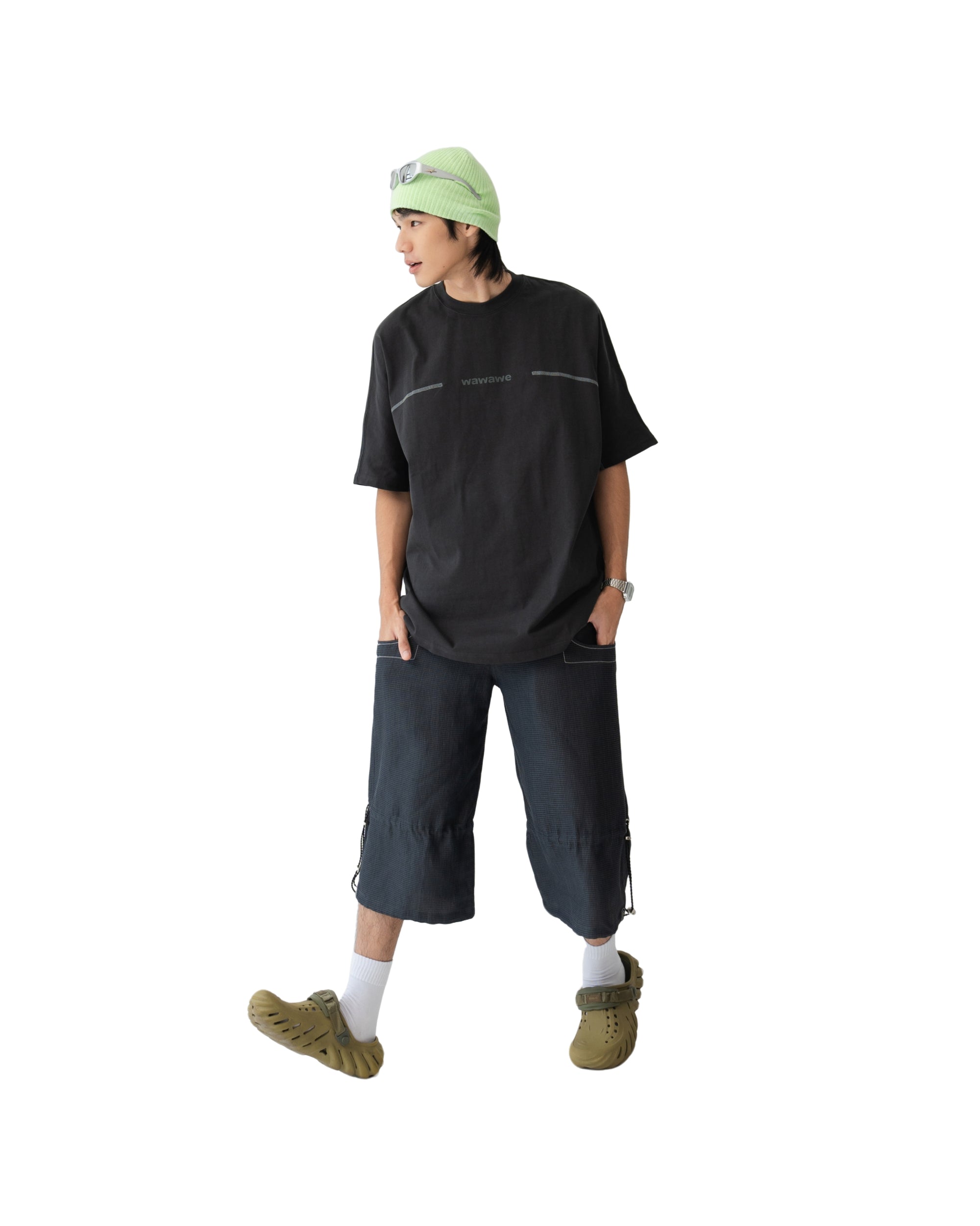 017 Black Basic Tee