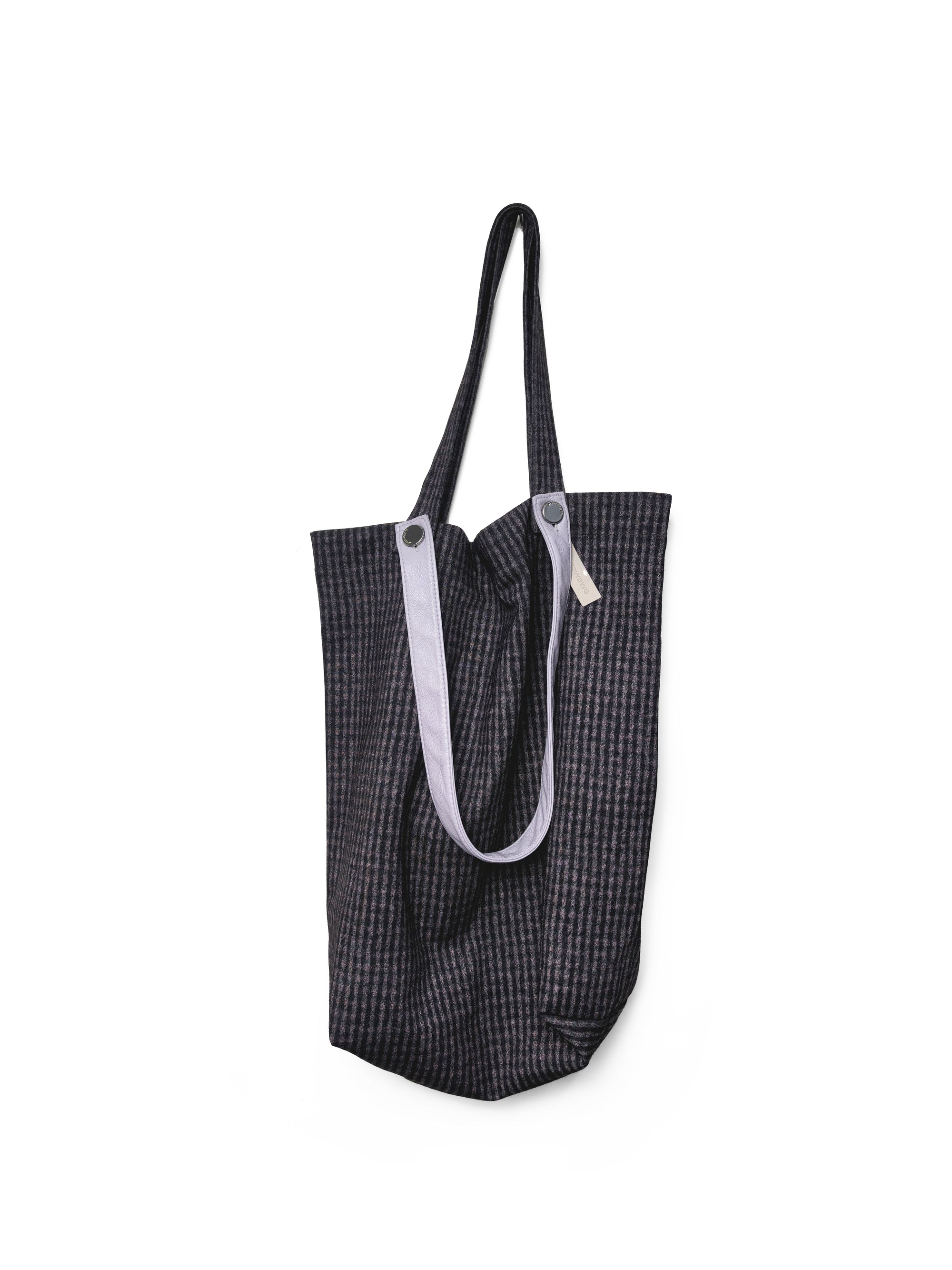 TE BAG Violet Grid