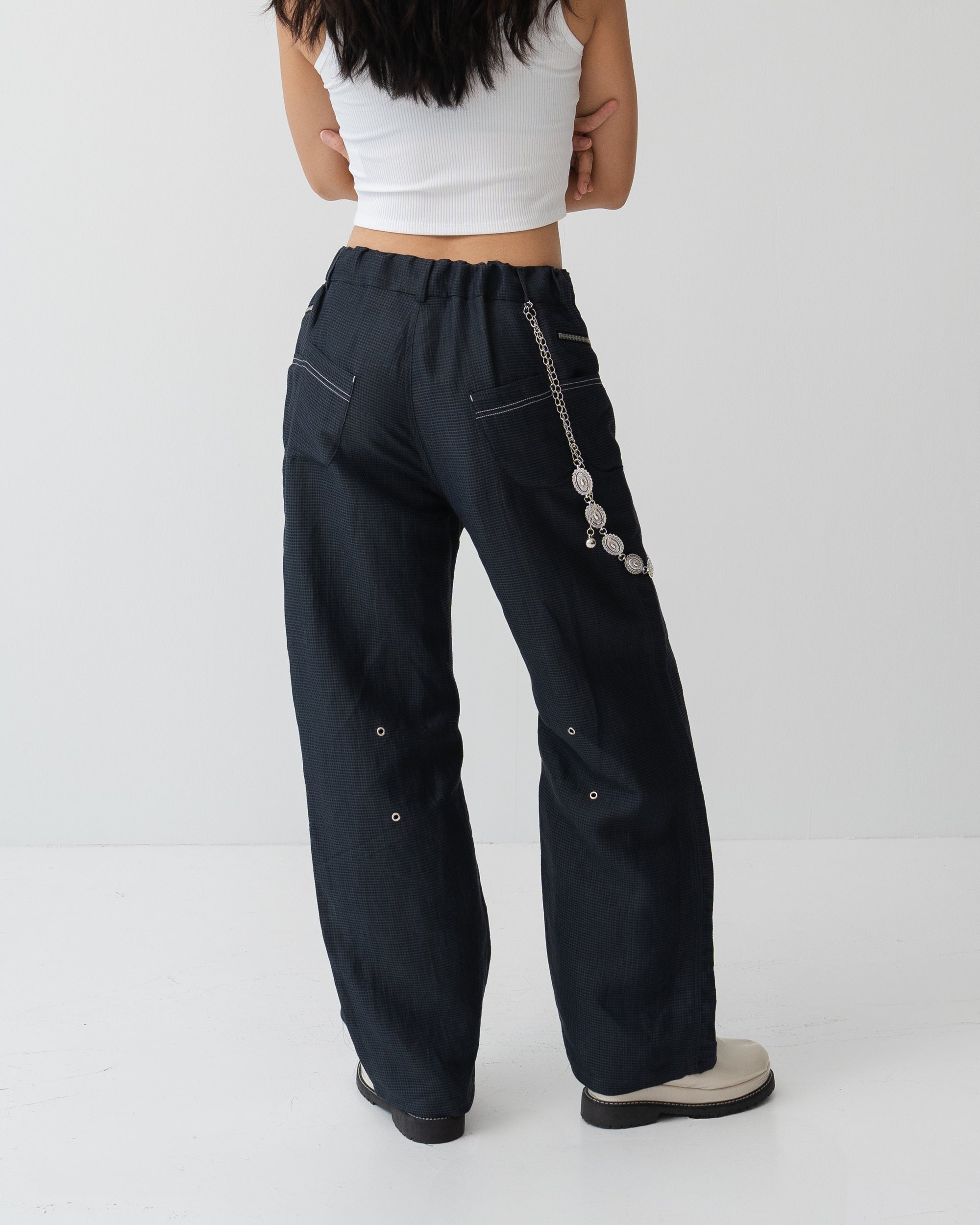 014 Ease Pants · Dark Blue
