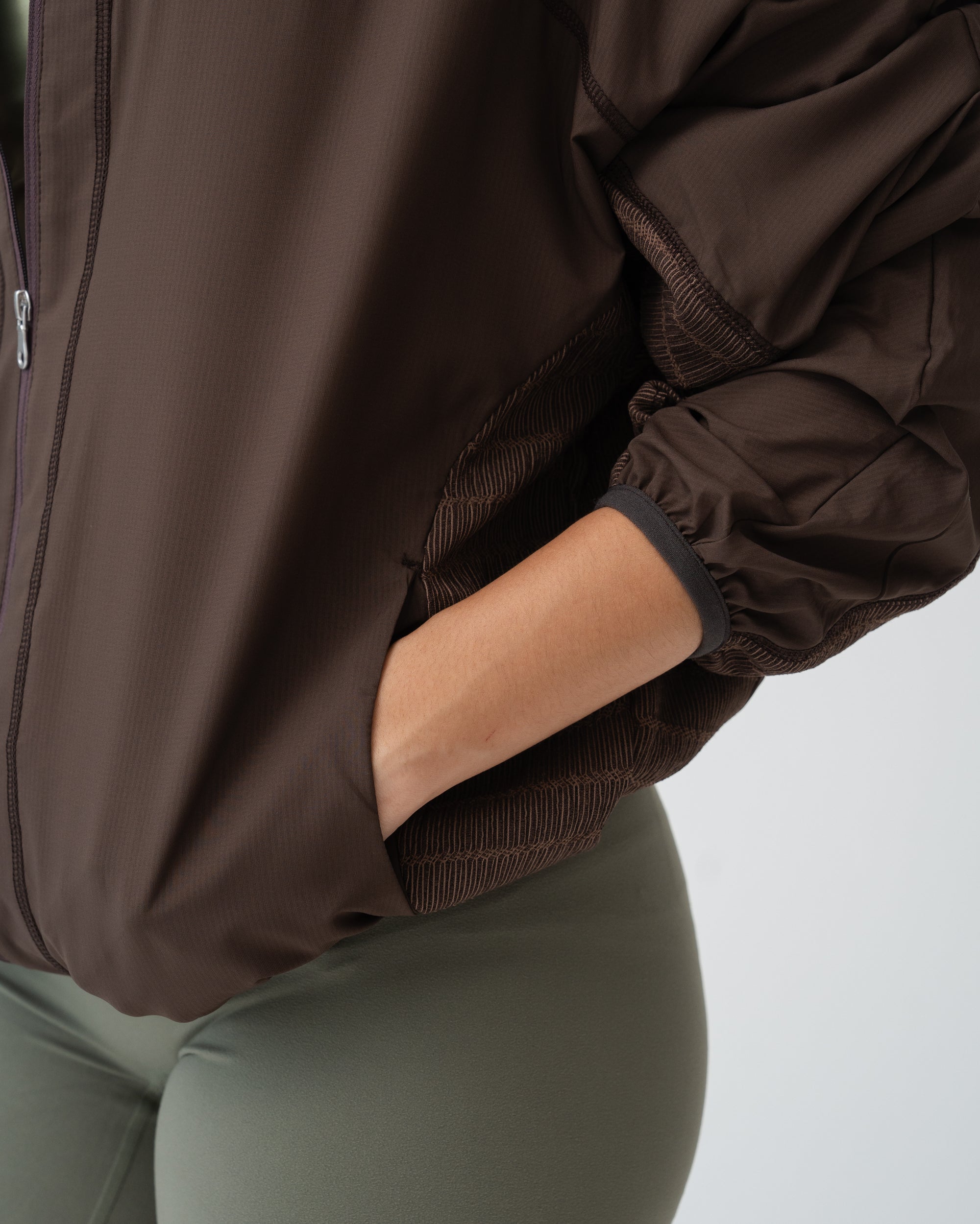 002 Male Mist Jacket · Brown
