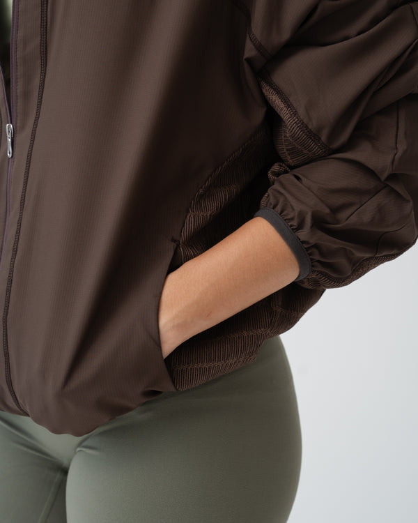 002 Male Mist Jacket · Brown