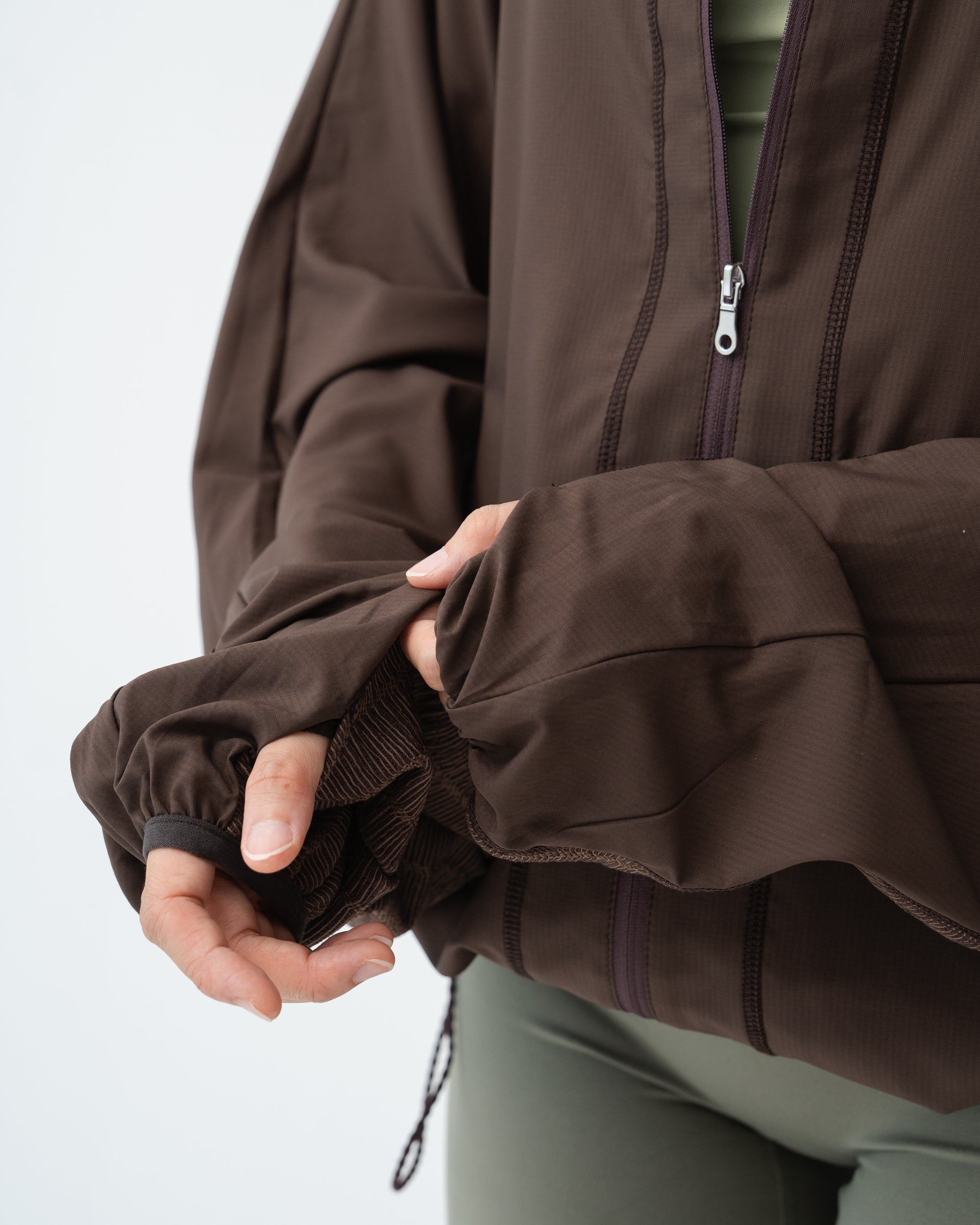 002 Male Mist Jacket · Brown