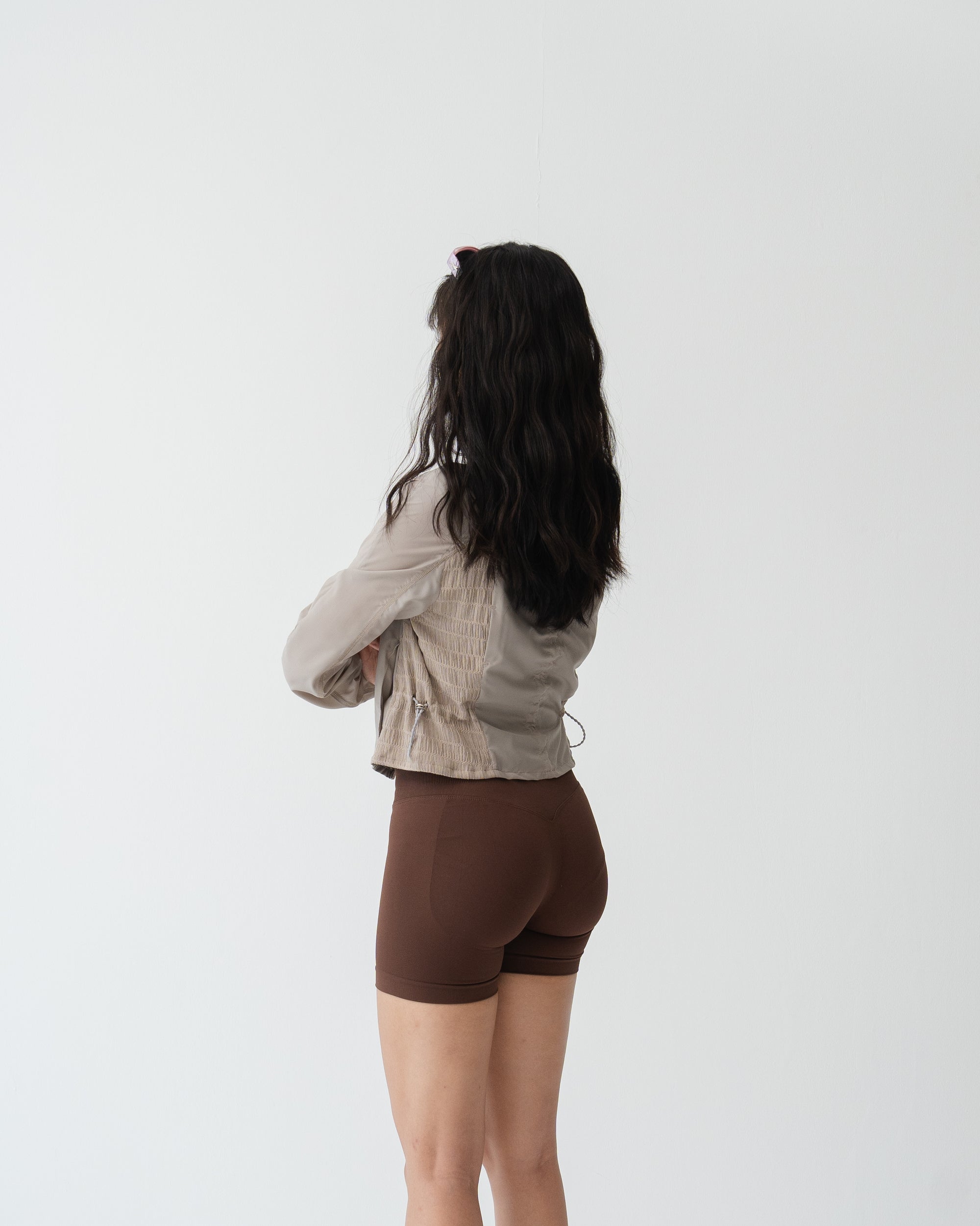 003 Female Mist Jacket · Beige