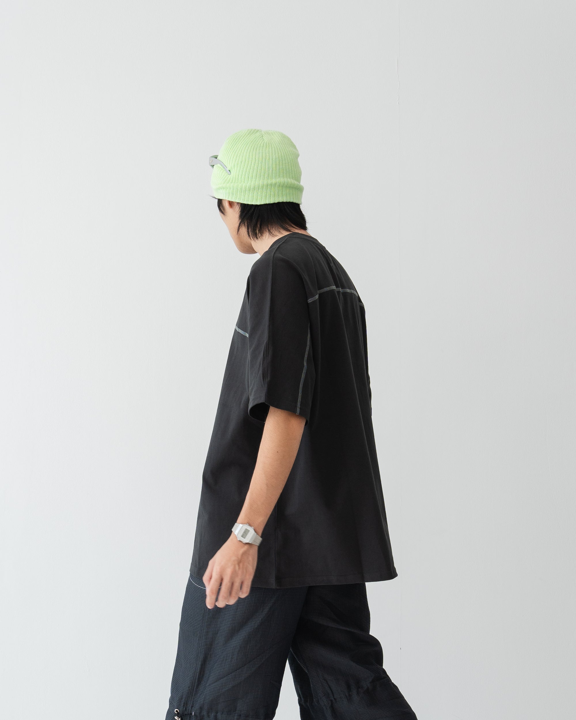 017 Black Basic Tee