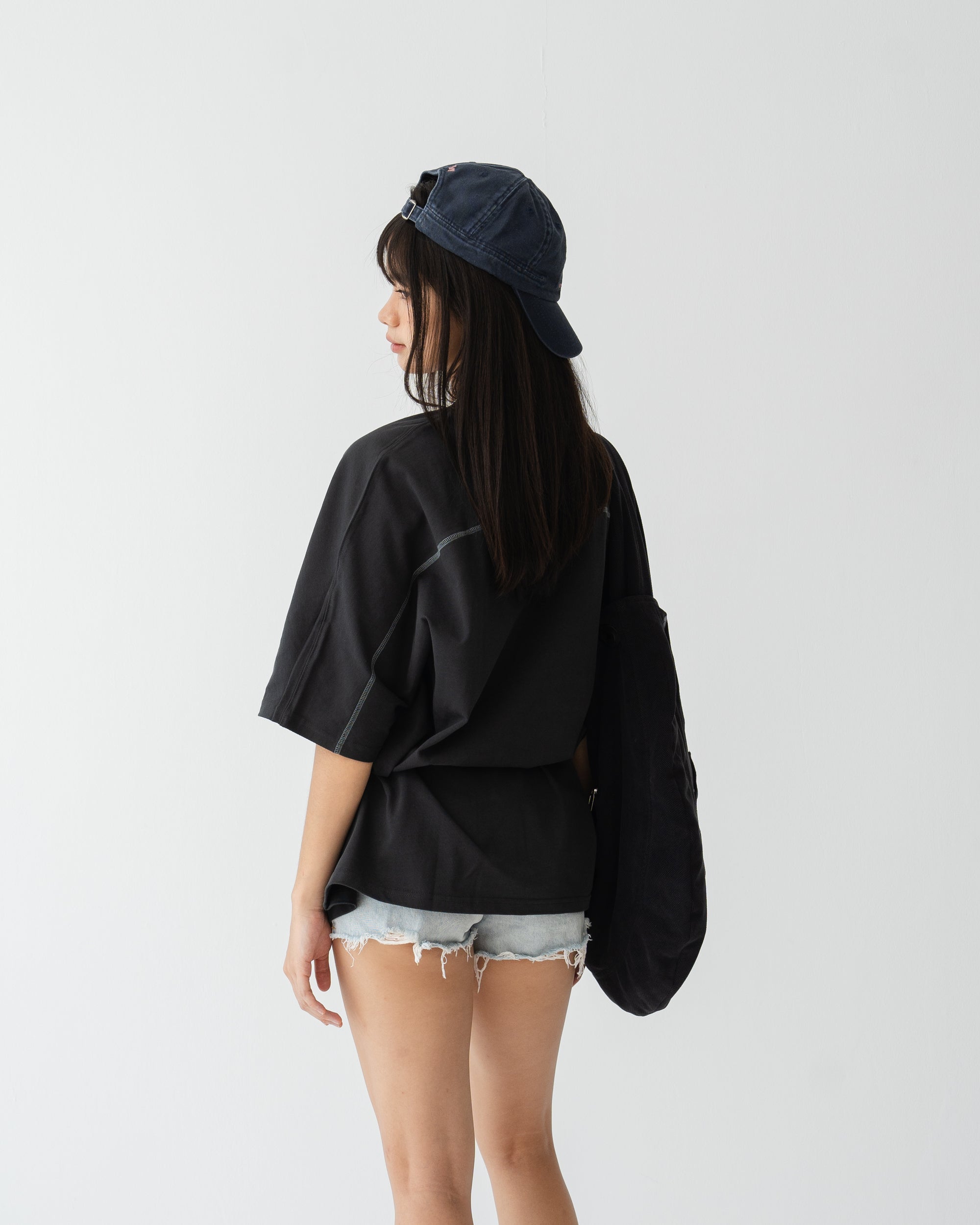 017 Black Basic Tee