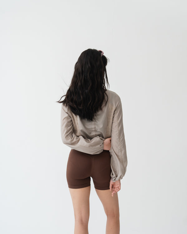 003 Female Mist Jacket · Beige