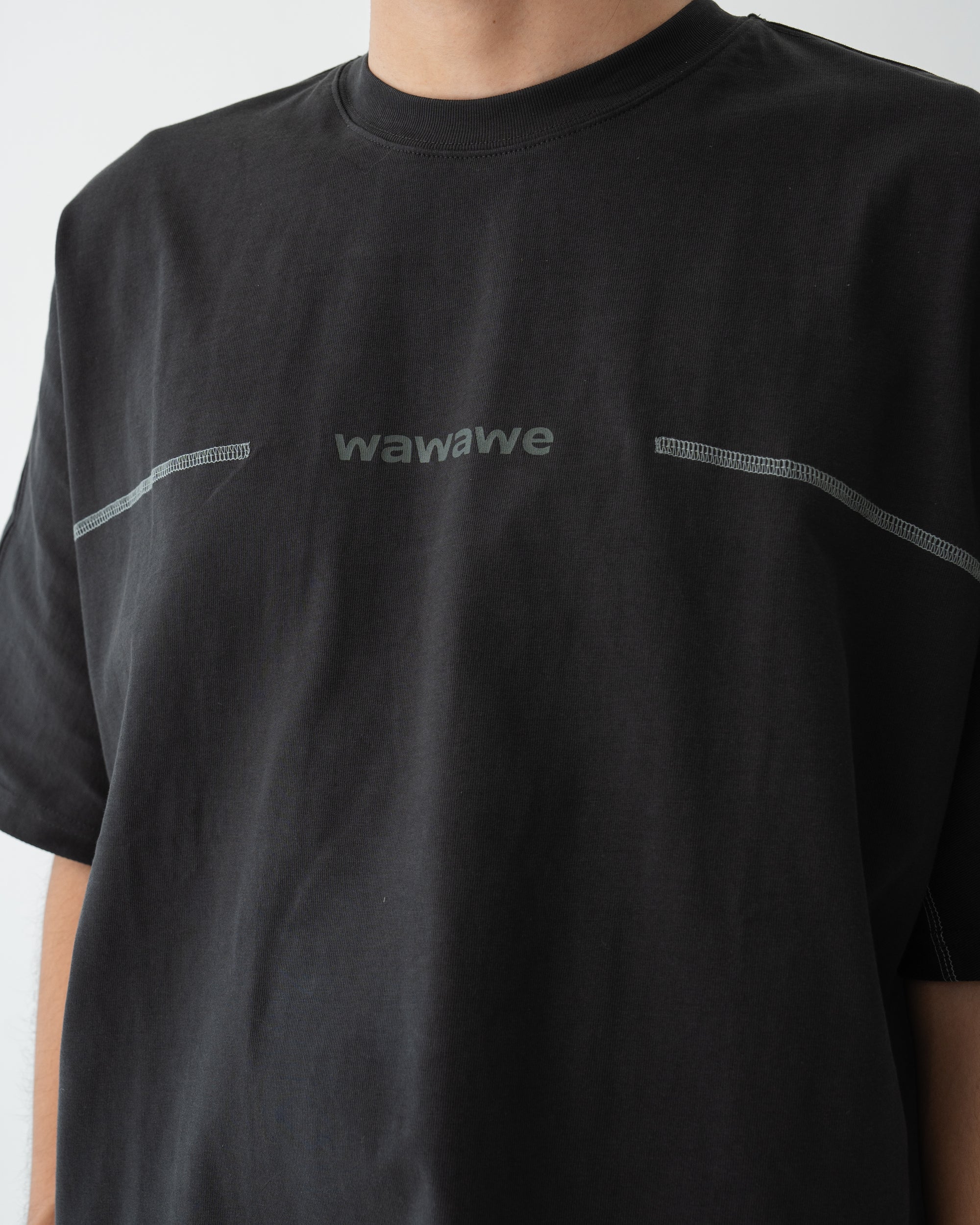 017 Black Basic Tee