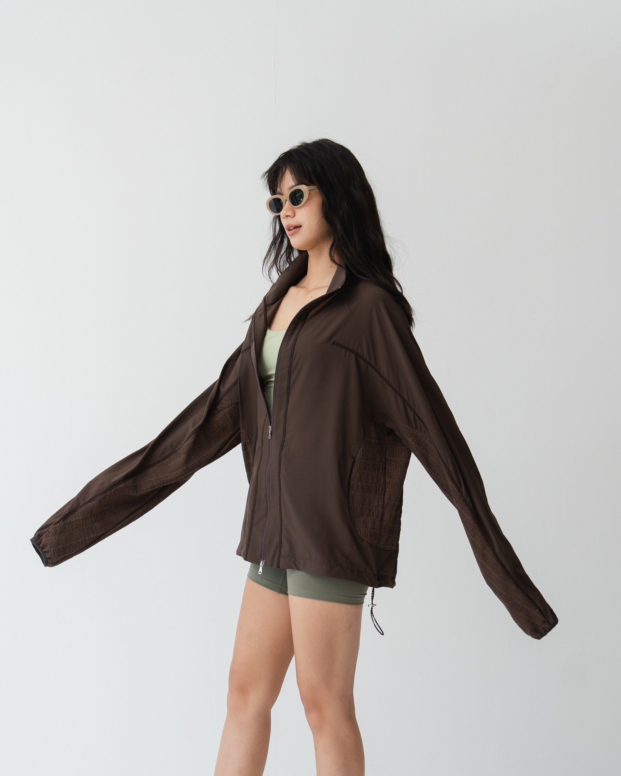 002 Male Mist Jacket · Brown