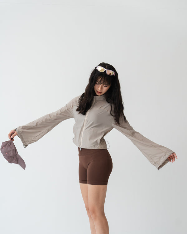003 Female Mist Jacket · Beige