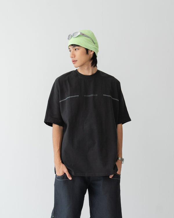 017 Black Basic Tee