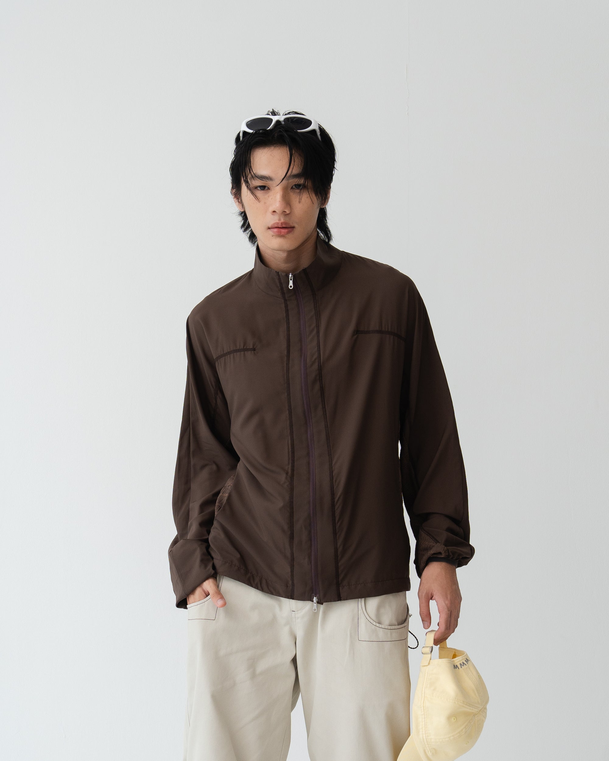 002 Male Mist Jacket · Brown