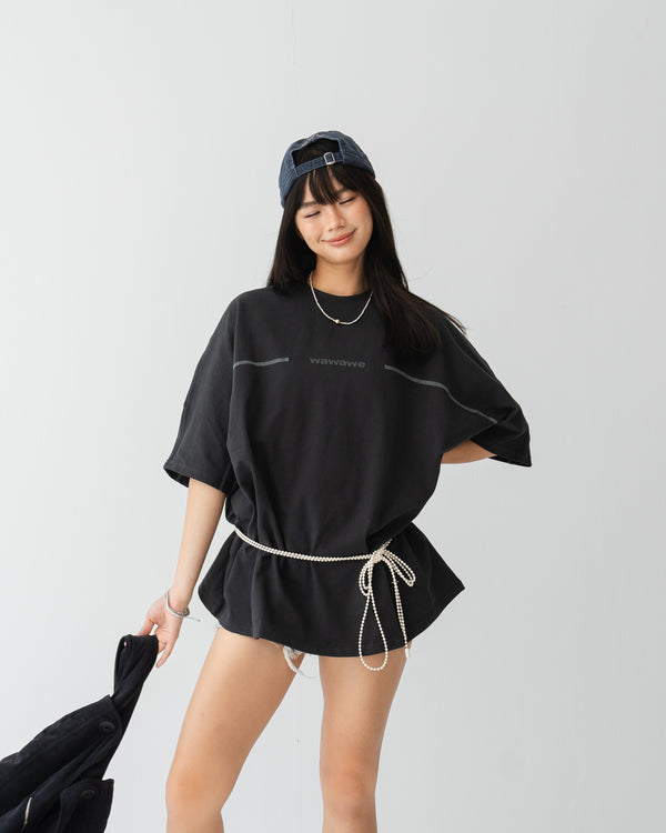 017 Black Basic Tee